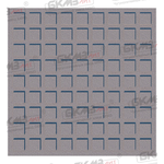 Плитка чугунная квадратная ПП-800